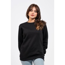 Regular Sırtta Shocked Baskılı Sweatshirt