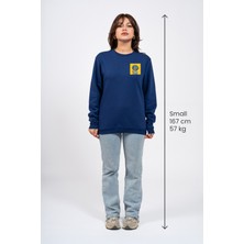 Regular Göğüste Cry Woman Baskılı Sweatshirt