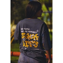 Oversize Quality Baskılı Tshirt