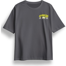 Oversize Attitude Baskılı Tshirt