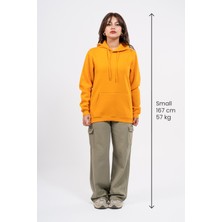 Regular Sırtta Baskılı Scary Hoodie