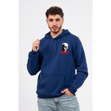 Regular Göğüste Baskılı Scary Hoodie