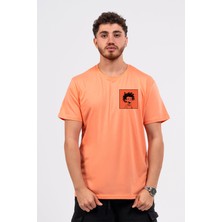 Regular Curly Man Baskılı Tshirt