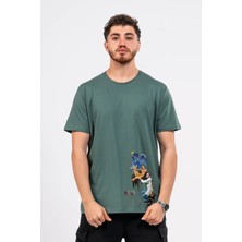 Regular Dali Baskılı Tshirt