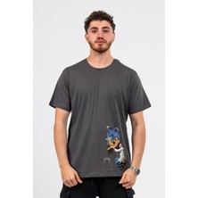 Regular Dali Baskılı Tshirt