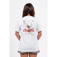 Regular Sırtta Chasm Baskılı Tshirt