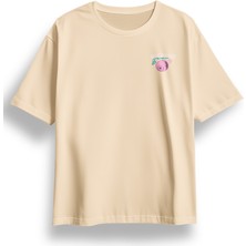 Oversize Paranoid Baskılı Tshirt