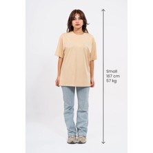 Oversize Paranoid Baskılı Tshirt