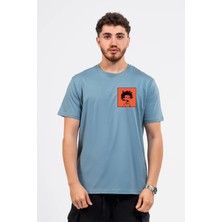 Regular Curly Man Baskılı Tshirt