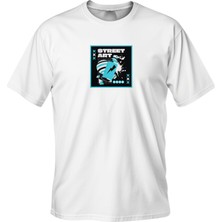 Regular Street Art Baskılı T-Shirt