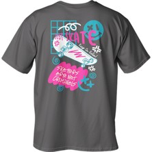 Regular Just Skate Baskılı T-Shirt