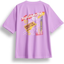 Oversize Skateboarding Baskılı Tshirt
