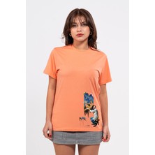 Regular Dali Baskılı Tshirt