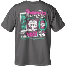 Regular Mind Of Wold Baskılı T-Shirt