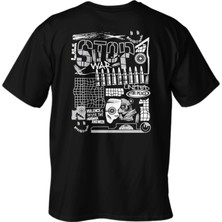 Regular Stop War Baskılı T-Shirt