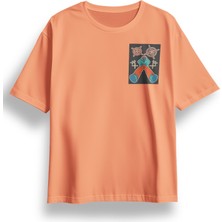 Oversize Street Game Baskılı Tshirt