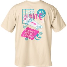 Regular Just Skate Baskılı T-Shirt