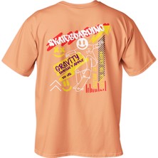 Regular Skateboarding Baskılı T-Shirt