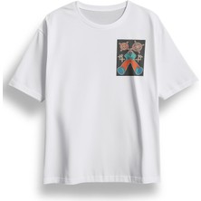 Oversize Street Game Baskılı Tshirt