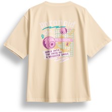 Oversize Paranoid Baskılı Tshirt