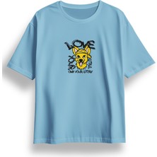 Oversize Your Style Baskılı Tshirt