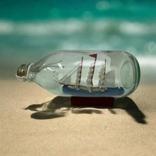 Dk DK-249 Giftzen Masaüstü Tüp Şişe Deniz Temalı 18 cm