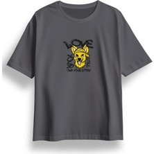 Oversize Your Style Baskılı Tshirt