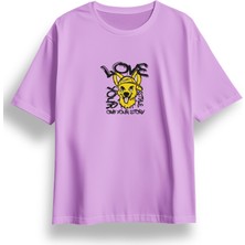 Oversize Your Style Baskılı Tshirt