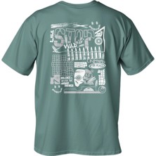 Regular Stop War Baskılı T-Shirt