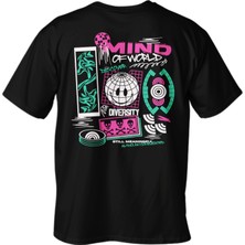 Regular Mind Of Wold Baskılı T-Shirt