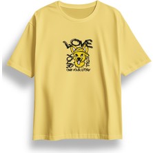 Oversize Your Style Baskılı Tshirt
