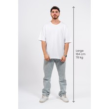 Oversize Street Culture Baskılı Tshirt