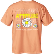 Regular Attitude Baskılı T-Shirt