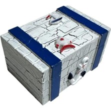 Dk Giftzen DK-232 Masaüstü Deniz Temalı Ahşap Kutu 12 x 8 x 6.2 cm