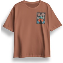 Oversize Street Game Baskılı Tshirt