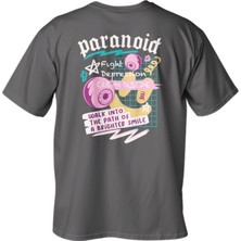 Regular Paranoid Baskılı T-Shirt