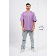 Oversize Street Stars Baskılı Tshirt