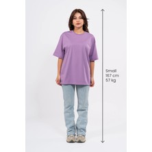 Oversize Street Stars Baskılı Tshirt
