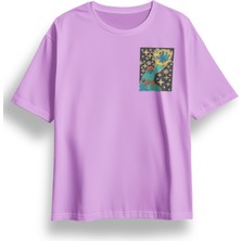 Oversize Street Stars Baskılı Tshirt