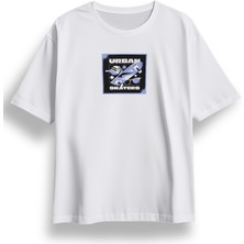 Oversize Urban Skaters Baskılı Tshirt