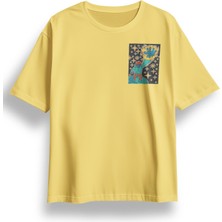 Oversize Street Stars Baskılı Tshirt