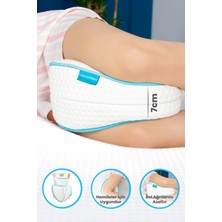Viscofoam Kalp Diz Arası Ortopedik Yastık Bacak Arası Visco Yastık - 23x23x5cm