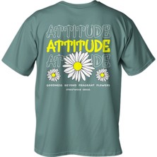 Regular Attitude Baskılı T-Shirt