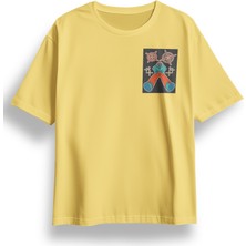 Oversize Street Game Baskılı Tshirt