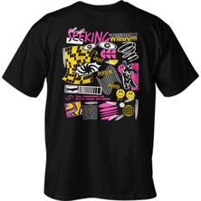 Regular Seeking Baskılı T-Shirt
