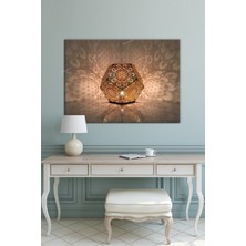 Yaşam Çiçeği Kutsal Geometri Sri Yantra Kanvas Tablo