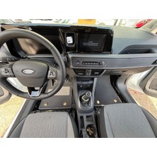 Ford Toruneo 2024 Sonrası Aracına Özel 8d Çift Katmanlı Havuzlu Paspas Takımı (Siyah)
