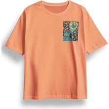 Oversize Street Stars Baskılı Tshirt