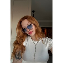 Patras Kadın Güneş Gözlüğü Turkuaz Degrade