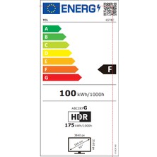 TCL 65T8C  65" 165 Ekran Uydu Alıcılı 4K Ultra HD QLED Google TV